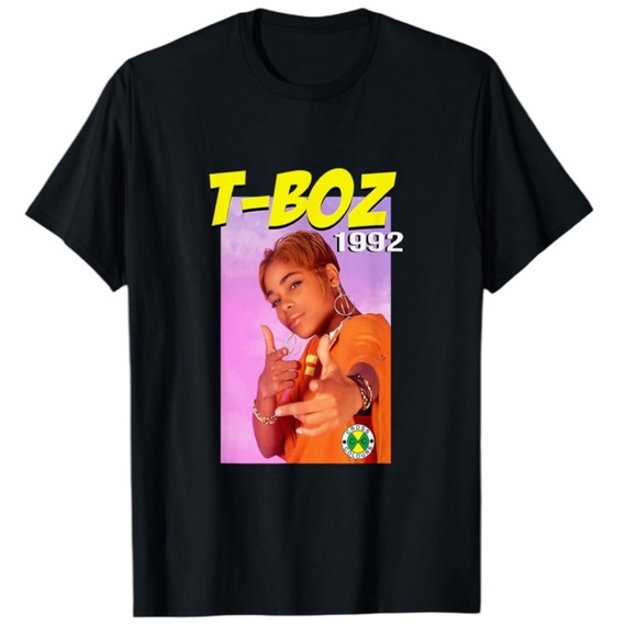 T-Boz R&B and Hip Hop 1990's Artist Graphic Tee - Picture 1 of 2